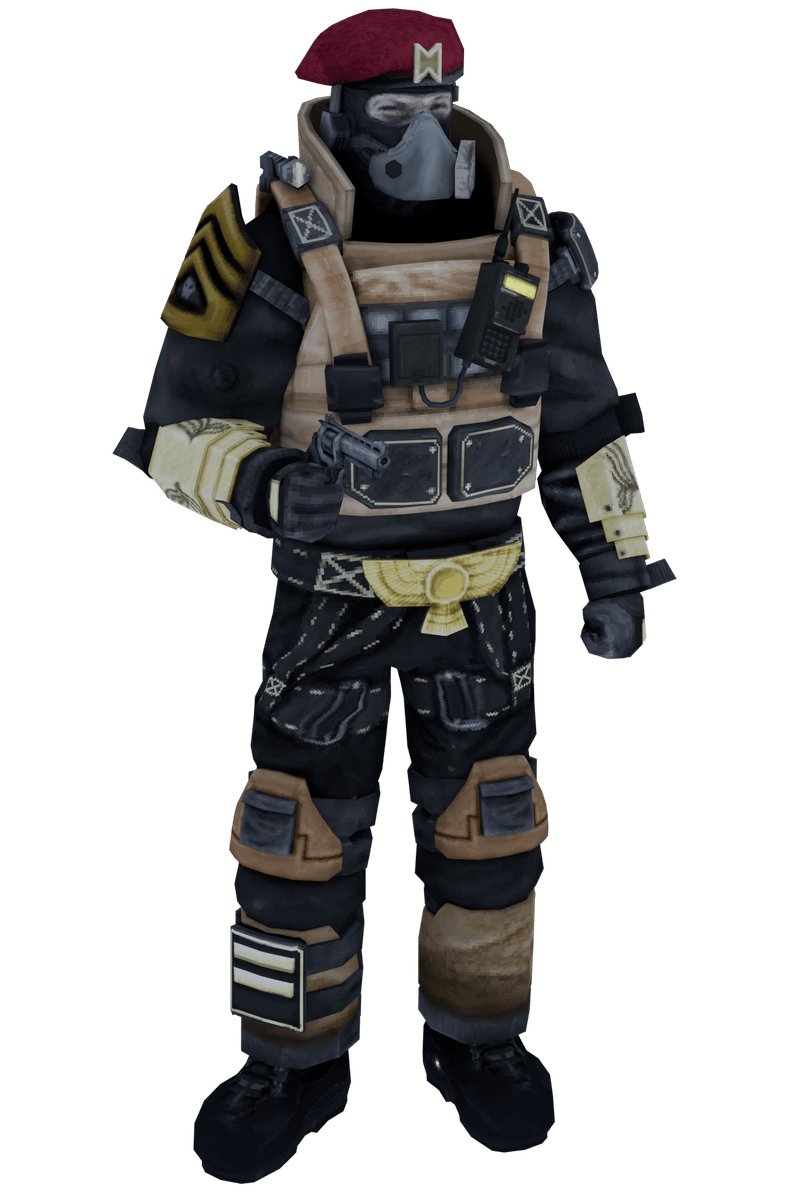 Abiotic Factor scientist character in underground research facility