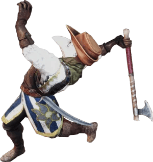 Mordhau knight ready for battle
