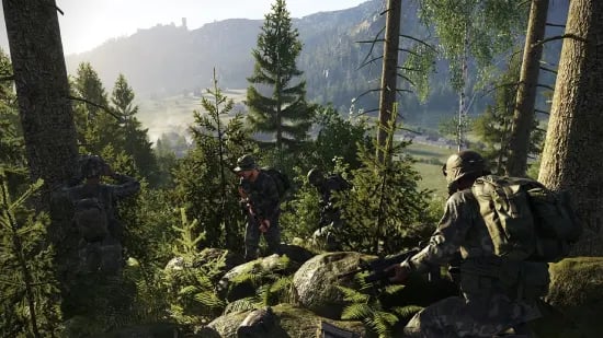 Gemoddetes Game-Master-Szenario von Arma Reforger auf einem dedizierten Server