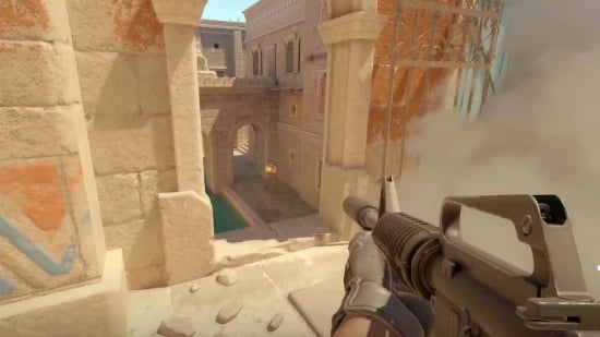 Counter-Strike 2 community server running workshop maps and plugins