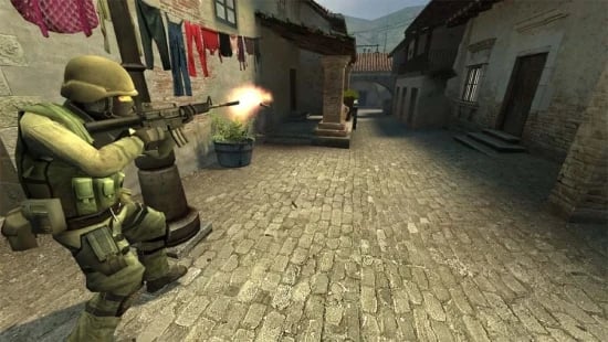 Counter-Strike: Source Zombie Escape community server with 64 players