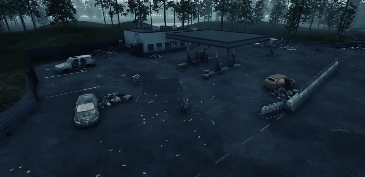 HumanitZ players fighting zombies together on a multiplayer server