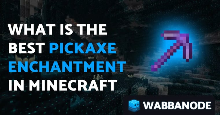 What Is The Best Pickaxe Enchantments in Minecraft