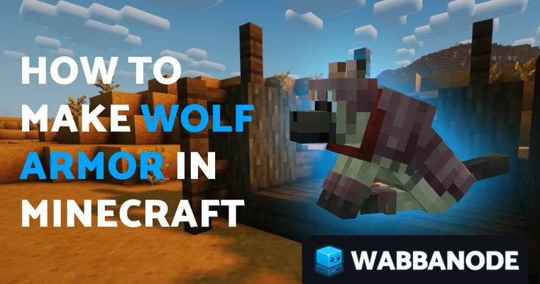 How to Make Wolf Armor in Minecraft