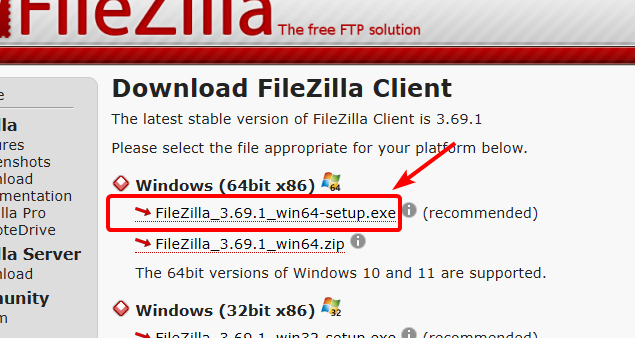 FileZilla Download
