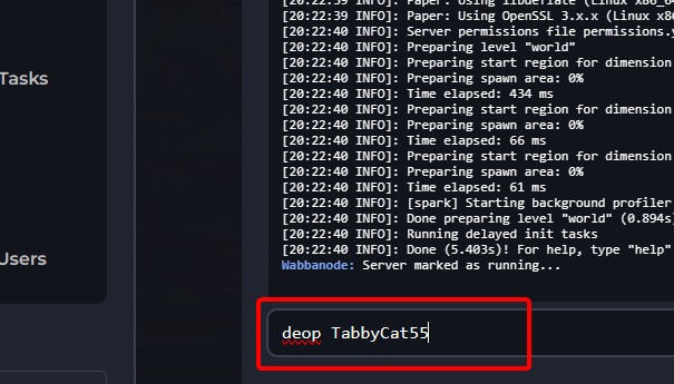 Removing Op from a player on a Minecraft server