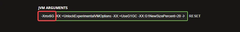 Minecraft Launcher Changing RAM