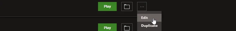 Minecraft Launcher Instance Edit