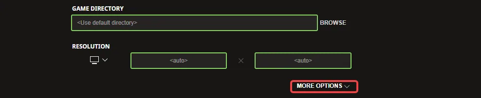 Minecraft Launcher Instance More Options