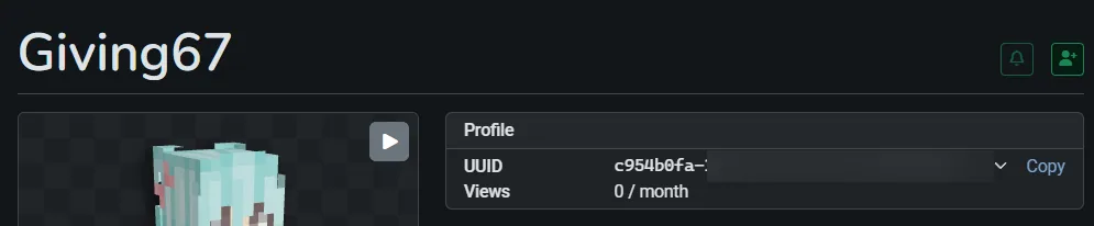 Minecraft UUID