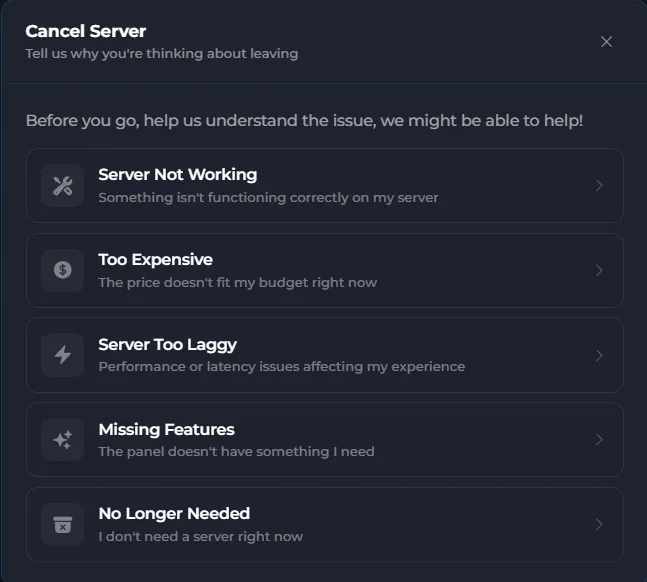 reason-for-cancellation