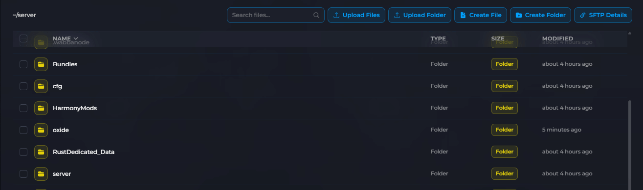 Opening the oxide plugins folder